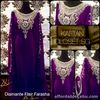 New Abaya Bridal Arabic Kaftan Farasha Georgette Hand Zari Work Party Wear Dress