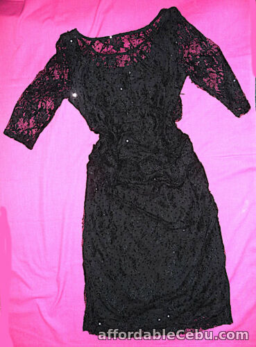 1st picture of PHASE EIGHT MERILEE BLACK LACE SEQUIN DRESS PARTY COCKTAIL BNWT s18 RRP £140. For Sale in Cebu, Philippines
