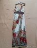 Menglu BNWT maxi dress Halterneck Beaded Floral Lined Size S/M UK 8/10/12