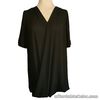 Papaya Women's Ladies Tunic Top Dress BNWT Black Size UK 14 Shift Short Sleeve
