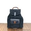 Pre Owned Authentic GUCCI GG Vintage Bamboo Backpack