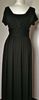 M&S Black Long Stretch Jersey Dress Size 8 BNWT