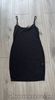 Boutique Womens ISIF Black Basic Mini Dress Size 14 BNWT