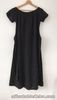 Next Black Short Sleeve Maxi Dress-Size 10
