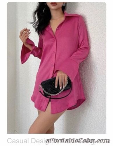 1st picture of pink shirt dress For Sale in Cebu, Philippines