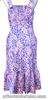 NEXT UK 12 NWT 100% LINEN COLLECTION Lilac Mix Tropical Print Sun Dress RRP £42