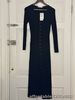 Zara Long Belted Black Dress Size M *BNWT* RRP £59.99