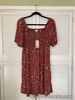 Gorgeous Fat Face Alice Pressed Flowers Dress Size 8 NWT