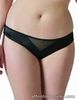 Scantilly by Curvy Kate Peek A Boo Black Balcony Bra or Brief or Bare Face Brief