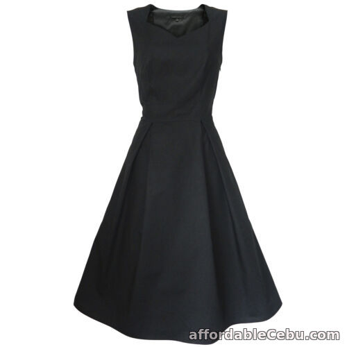 1st picture of 50'S STYLE ROCKABILLY PINUP SWING TEA EVENING PARTY DRESS SIZES 6 - 20 For Sale in Cebu, Philippines