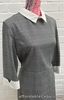 M&S Collection Dress Checked Black White Contrast Collar Size 18 EUR 46 RRP £45