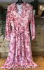 IN THE STYLE - Stacey Solomon Red Floral Pleated Shirt Midi Dress - Size 14