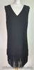 Next Womens V-Neck Dress, Size 10, Black, BNWT, RRP £60 AW6
