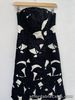 Coast Pencil Dress Womens 8 Black White Cocktail Bodycon Wiggle NEW w Tags Party