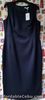 Lovely fitted TM Lewin brand new navy blue dress size 14