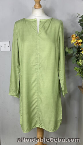 1st picture of OSKA BNWT Wasabi Green Light Modal Cupro Dress Size 0 For Sale in Cebu, Philippines