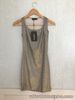 Pretty Little Thing Ladies Metallic Fitted Party Evening Dress Size 4 NWT