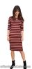 Sandwich Clothing Red Striped Dress Size Small Uk 10 NEW