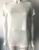 Apricot Cream solid + sheer short sleeve ivory t shirt Top Size 10 BNWT RRP £19