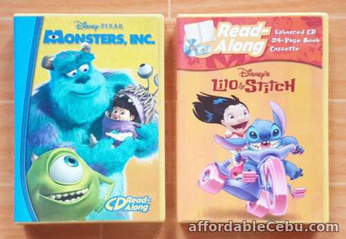 1st picture of DISNEY MONSTERS INC / LILO & STITCH READ-ALONG AUDIOBOOK ENHANCED CD & CASSETTE For Sale in Cebu, Philippines