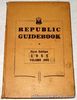 1955 Republic Guidebook First Edition Volume One BOOK