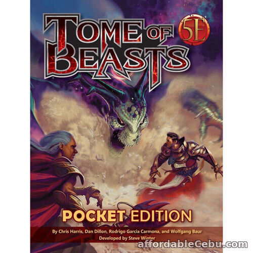 1st picture of Tome of Beasts Pocket Edition (D&D 5E Compatible) For Sale in Cebu, Philippines