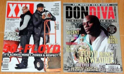 1st picture of FLOYD MAYWEATHER JR. LOT of 2 PCS BOXING MAGAZINES XXL DON DIVA For Sale in Cebu, Philippines