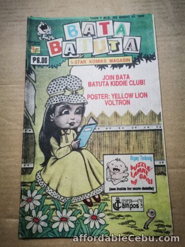 1st picture of PHILIPPINES: 1994 BATA BATUTA KOMIKS MAGAZINE #352 For Sale in Cebu, Philippines