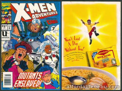 1st picture of 1993 Philippines X-MEN ADVENTURES KOMIKS Mutants Enslaved Vol.1 No. 7 Comics For Sale in Cebu, Philippines