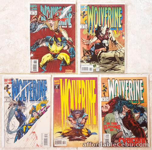 1st picture of MARVEL COMICS WOLVERINE #76 - #80 X-23 LAURA KINNEY FIRST APPEARANCE LOT For Sale in Cebu, Philippines