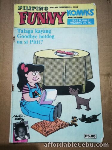 1st picture of PHILIPPINES: 1994 PILIPINO FUNNY KOMIKS  #852 For Sale in Cebu, Philippines