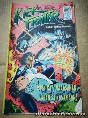 1st picture of PHILIPPINES: 1994 KICK FIGHTER KOMIKS MAGAZINE #62 For Sale in Cebu, Philippines