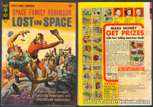 1st picture of 1967 U.S. SPACE FAMILY ROBINSON LOST IN SPACE Operation Survival No. 21 Comics For Sale in Cebu, Philippines