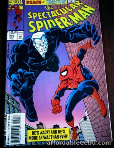 1st picture of The Spectacular SPIDER-MAN #204 September 1993. SALE!! For Sale in Cebu, Philippines