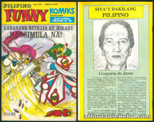 1st picture of 2001 PILIPINO FUNNY KOMIKS For Children AX Comics # 1178 For Sale in Cebu, Philippines