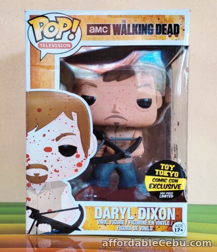 1st picture of Funko Pop Daryl Dixon Bloody 9" Toy Tokyo EXLUSIVE (LIMITED to 300 PCS. Only) For Sale in Cebu, Philippines