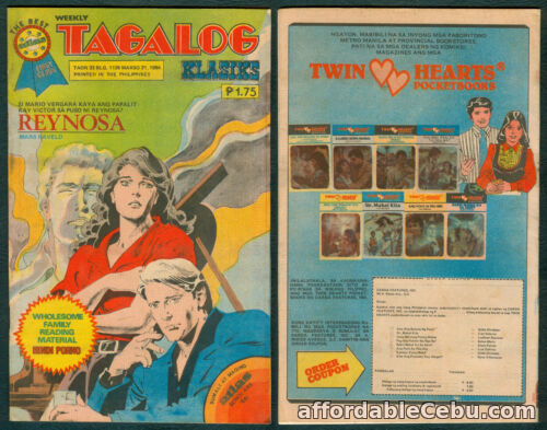 1st picture of 1984 Philippines WEEKLY TAGALOG KLASIKS KOMIKS Reynosa COMICS # 1126 For Sale in Cebu, Philippines