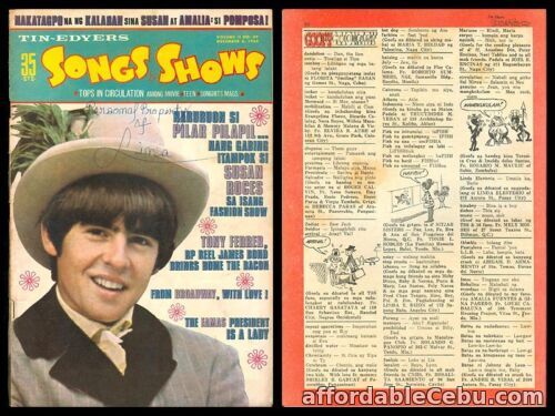 1st picture of 1968 Phil SONGS & SHOWS KOMIKS MAGASIN The Monkees #39 Comics For Sale in Cebu, Philippines