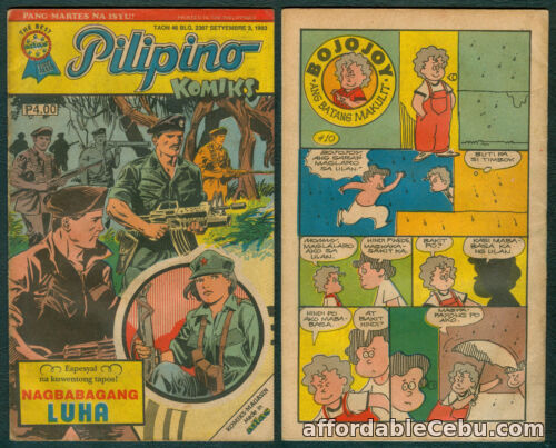 1st picture of 1993 Philippines PILIPINO KOMIKS Nagbabagang Luha COMICS #2367 For Sale in Cebu, Philippines