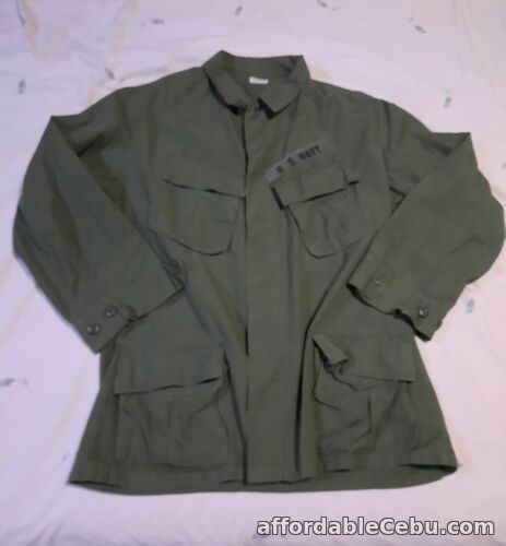1st picture of 1969 US ARMY Vietnam War Tropical Jacket Large Regular For Sale in Cebu, Philippines