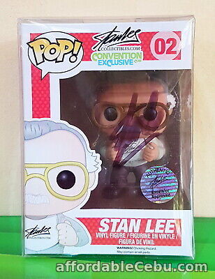 1st picture of Funko Pop Signed Stan Lee 2014 NYCC Exclusive Signature Edition Limited AUTO For Sale in Cebu, Philippines