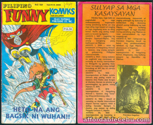 1st picture of 2000 PILIPINO FUNNY KOMIKS For Children KENJI Comics # 1154 For Sale in Cebu, Philippines