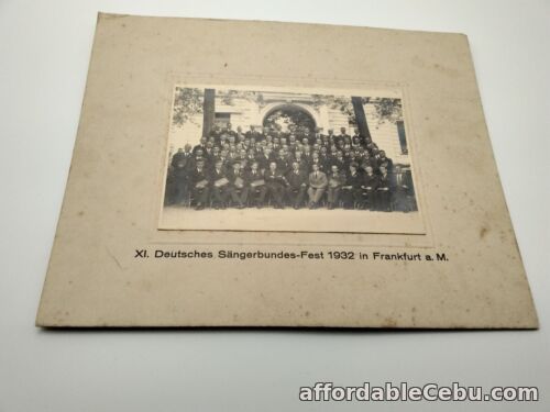 1st picture of Deutsches Singing Band Festival Frankfurt Main .21 24.Juli 1932 Original Photo For Sale in Cebu, Philippines