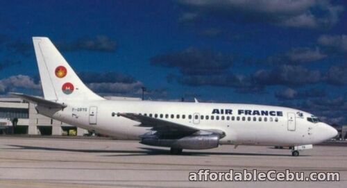 1st picture of Air France Boeing 737-200 F-GBYG "Air Martinique & Air Guadeloupe cs" - postcard For Sale in Cebu, Philippines