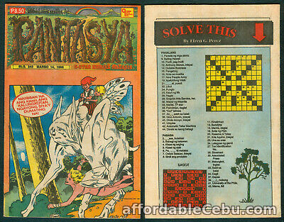 1st picture of 1998 Philippines PANTASYA KOMIKS MAGASIN Anak Ng Engkanto COMICS #243 For Sale in Cebu, Philippines