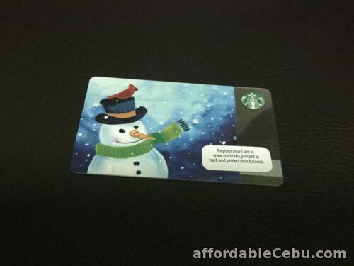 1st picture of starbucks card snowman For Sale in Cebu, Philippines