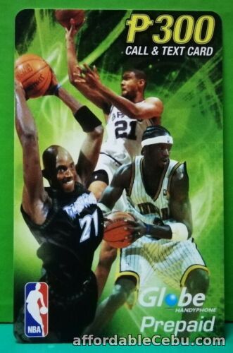 1st picture of Globe Phone card NBA Special Edition 2003 used For Sale in Cebu, Philippines