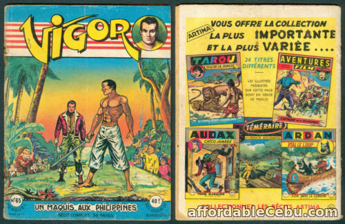 1st picture of 1959 VIGOR UN MAQUIS AUX PHILIPPINES N° 65 ARTIMA Comics For Sale in Cebu, Philippines