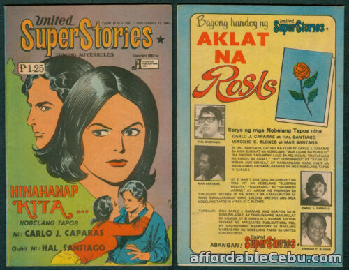1st picture of 1982 Philippines UNITED SUPER STORIES KOMIKS Hinahanap Kita COMICS # 786 For Sale in Cebu, Philippines