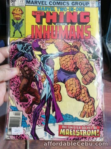 1st picture of VINTAGE MARVEL COMIC The Thing and the Inhumans For Sale in Cebu, Philippines